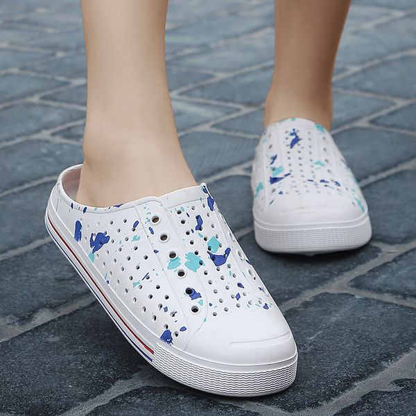 

eva men summber beach slipper women beach walking sandals light lover hollow sneakers eva summer flip fllop indoor house slipper