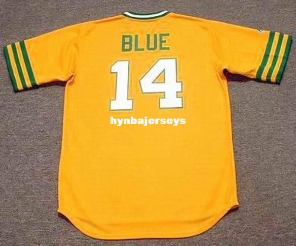 

custom vida blue oakland stitched 1973 throwbacks home baseball jersey retro mens jerseys shirt, Blue;black