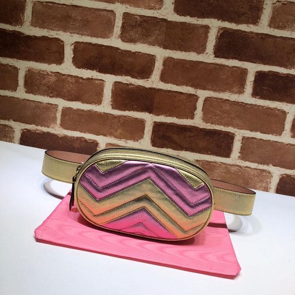 

waist bag luxury waist designer bags new fashion trend matching corrugated camera bag multi-function bag diamond lattice