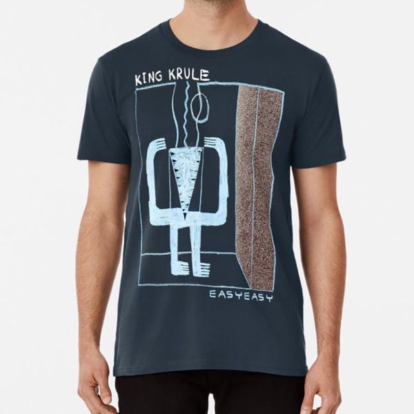 

king krule easy легкая футболка king krule indie archy marshall, White;black