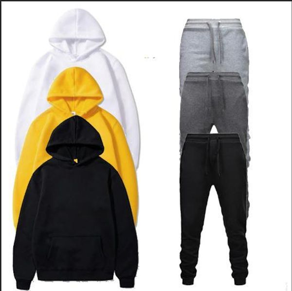 

2019 spring and autumn new men and women with the same personality casual letter printing long-sleeved sweater lovers wild simple suit, Black