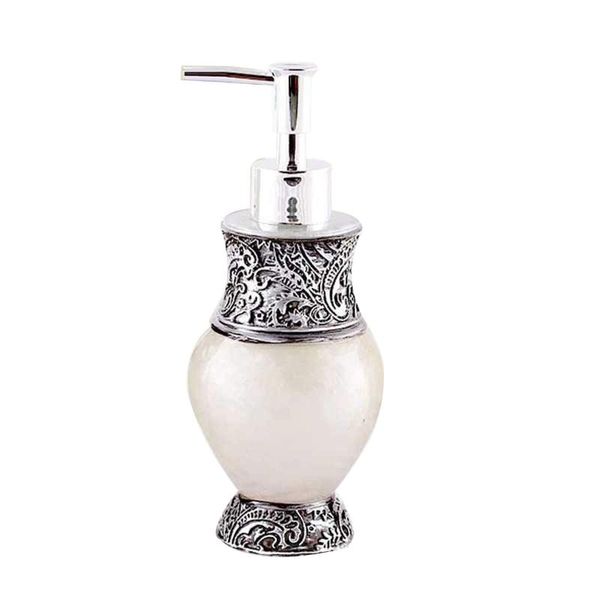 

1pc 260ml pump bottle empty decorative refillable container liquid holder lotion dispenser for liquid soap shampoo shower gel