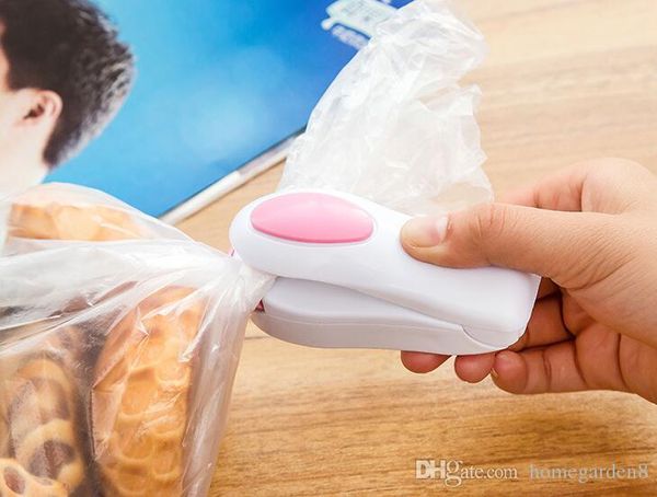

magnetic bottom portable mini heat sealing machine impulse sealer seal packing plastic bags vacuum food sealer mini portable