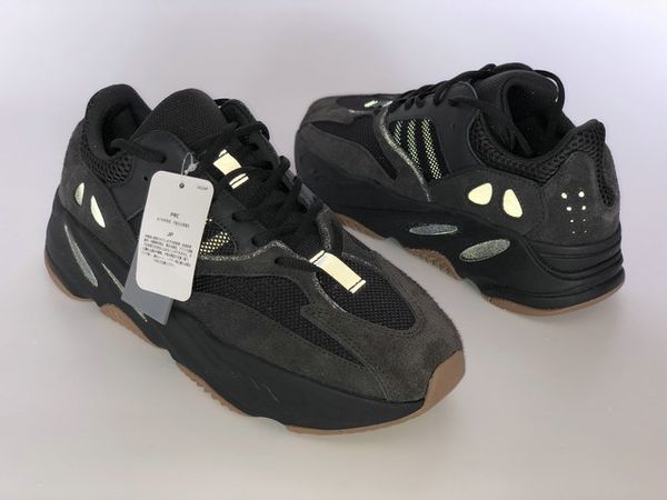 

kanye west designer shoes utility black vanta 700 wave runner mauve inertia running shoes men women 700 v2 static sports seankers size5.5-12