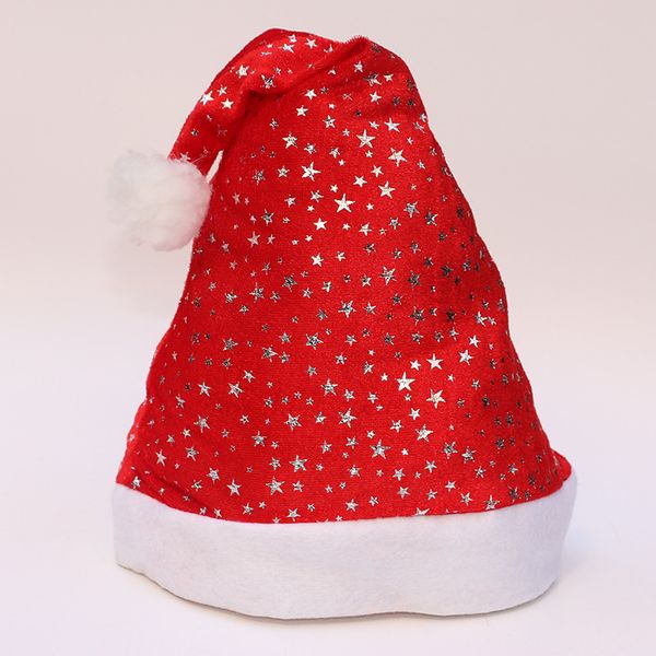 

2019 new christmas hats caps santa claus xmas cotton cap christmas gift new year cap merry decoration years