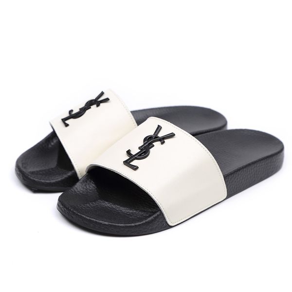 

Высокое качество натуральная кожа женщины слайды мужские тапочки женские сандал