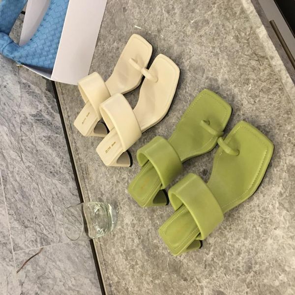 

high-heeled shoes lady thin heels slippers casual rubber flip flops slipers women slides heeled hawaiian 2020 summer, Black