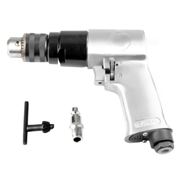 

3/8 inch 1800rpm high-speed pistol type pneumatic gun drill reversible air drill wrench connector tool floor wall hole drilling