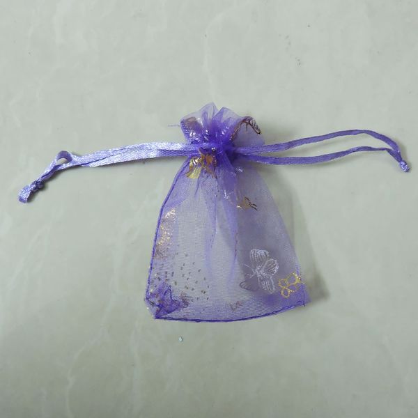 

7x9cm,9x12cm organza drawstring pouches gift jewelry packing wedding bags,butterfly organza bags ,100pcs