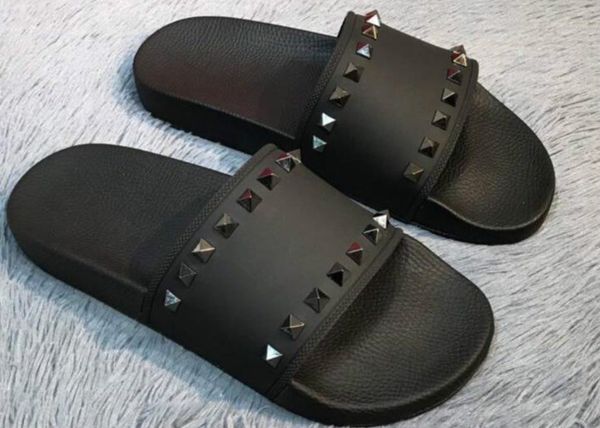 

2020 men and women sandals designer shoes snake print luxury slide summer fashion wide flat sandals slipper with box size eur36-45, Black