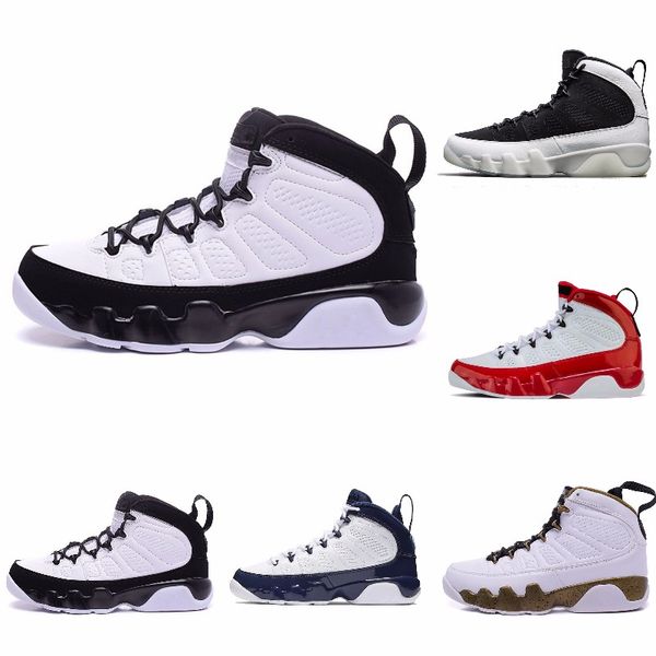 

in stock 9 9s dream it do it unc mop melo mens basketball shoes la og space jam men bred black anthracite sport sneakers designer size 40-47