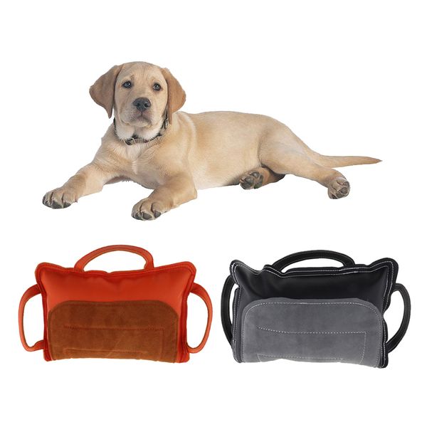 

2pcs/set pet training bite pillow dog interaction bite tug dog pull toy