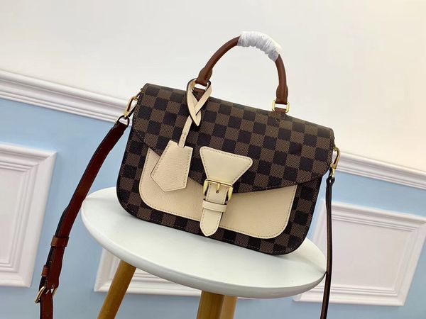 

Top quality female Designer bags Shoulder handbags Damier Ebene canvas messenger bags woman Cowhide Commuter bag CrossBody bags N40148