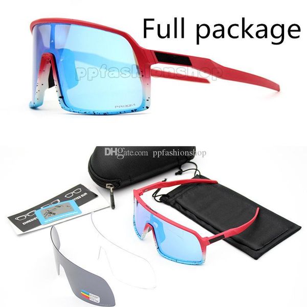 

полный пакет новый бренд sutro поляризованные очки велоспорт мужчины женщины велосипед розовый велосипед спорт 009406a 3 пары линз велоспорт, White;black