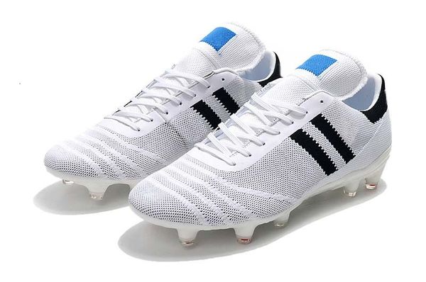 

fg copa 209 primeknit original 70y soccer quality shoes mens football boots outdoor fg soccer cleats sneakers, Black;white