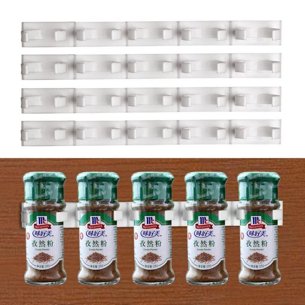 

бутылка home garden приправа carrier хранения держатель для специй стойки захватных 2pcs 4шт кабинет клип полочные стеллажи магазин главная