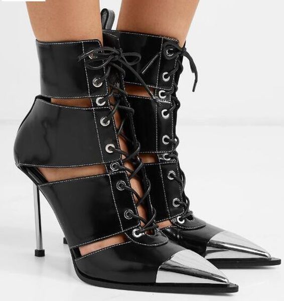 brown booties pointed toe