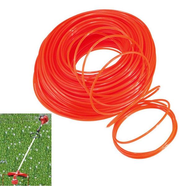 

90m 2.4mm grass cut strimmer line nylon cord wire string for grass trimmer selling trimmer lines head