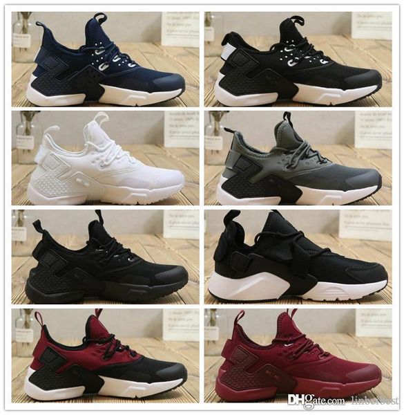 

huaraches 6 men running shoes black white sneakers mens huaraches vi boots trainers outdoor sports shoes size 5.5-11