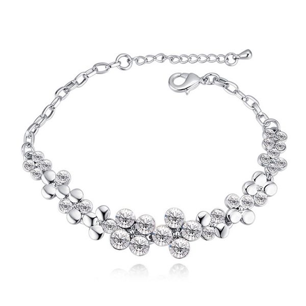 Top Selling Multicolor Crystals From Swarovski Women Fashion Jewelry Bracelets For Wedding Party Bijoux Rhodium Plating Jewellery Gift Cheap Charm Bracelets Girls Charm Bracelet From Idestiny 5 88 Dhgate Com