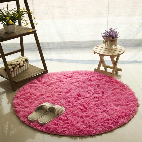 

round rug carpets for living room decor faux fur carpet kids room long plush rugs for bedroom shaggy area rug modern mat