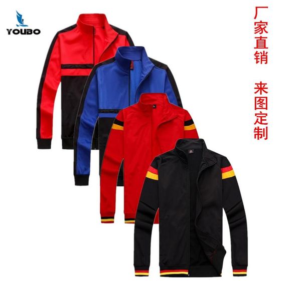 

clinquant velvet coat spring autumn winter men and women outdoor running fitness coat fold-down collar zipper casual sports jack, Black;brown