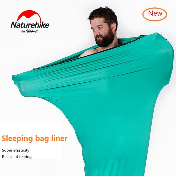 

naturehike ultralight mummy cotton sleeping bag liner high elastic fiber softable portable sleeping bag
