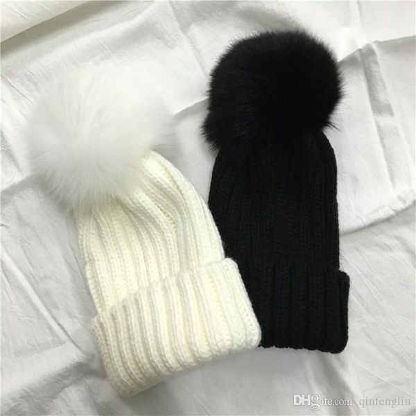 Мех бейсболка зимняя шапка для женщин девушки «s Real Fur Hat 100% Real Raccoon Pom Winter Hat шапочку для женщин