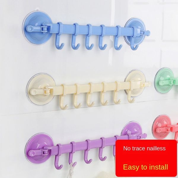 

t sucker rotating towel frame 6 even a hook frame more function towel frame toilet towel rod