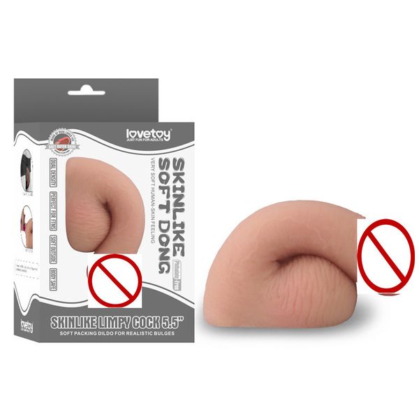 New Pele sensação realista Penis 5. 5 polegadas TPE Dildos Flask embalagens flexíveis Dildos Sex Toys for Woman Produtos sexo Feminino Y200410