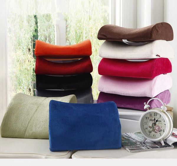 Lumbar Back Pillow Memory Foam Orthopedic Seat Back Ache Pain