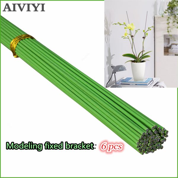 

plant dedicated styling fixture modeling fixed gardening potted orchid plants flowers supporting wire flower rod stem 6 pcs/lot