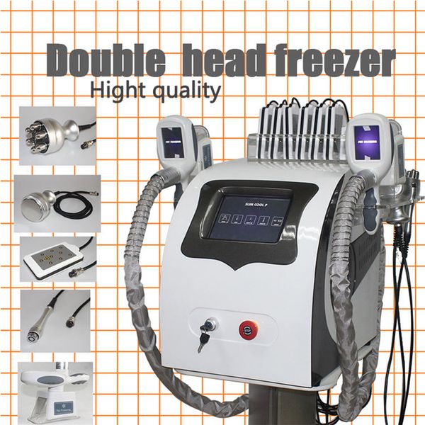 

2 handles fat ing cryolipolysis slimming machine fast fat reduction cellulite removal spa use ing