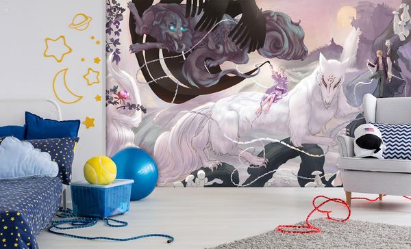 

self-adhesive] 3d natsume's book of friends 000551053 japan anime wall paper mural wall print decal murals