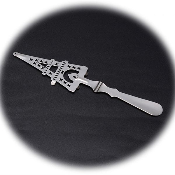

bar утварью bitter scoop absinthe drinkware ложки сахара торт фильтр spoon выдалбливают 304 из нержавеющей стали абсент коктейль ложка dh045