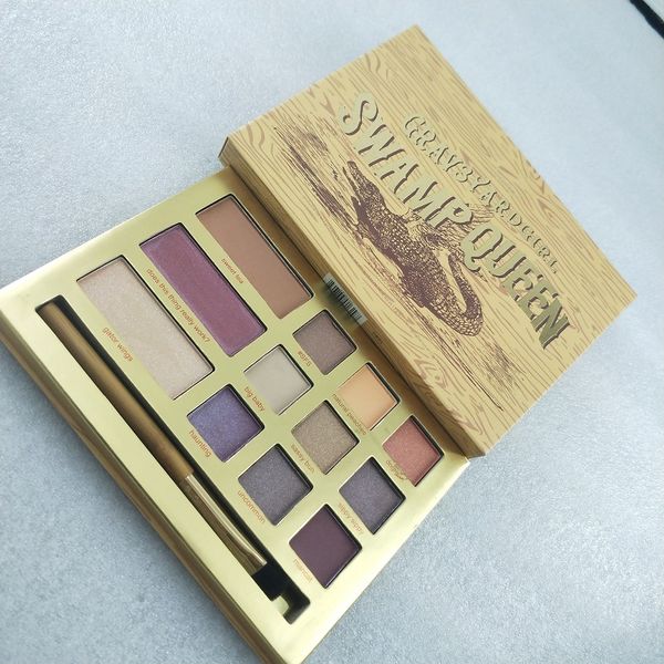 

crav 3 yardgirl swamp queen 12 colors eye shadow makeup shimmer matte eyeshadow earth color eyeshadow palette cosmetic makeup