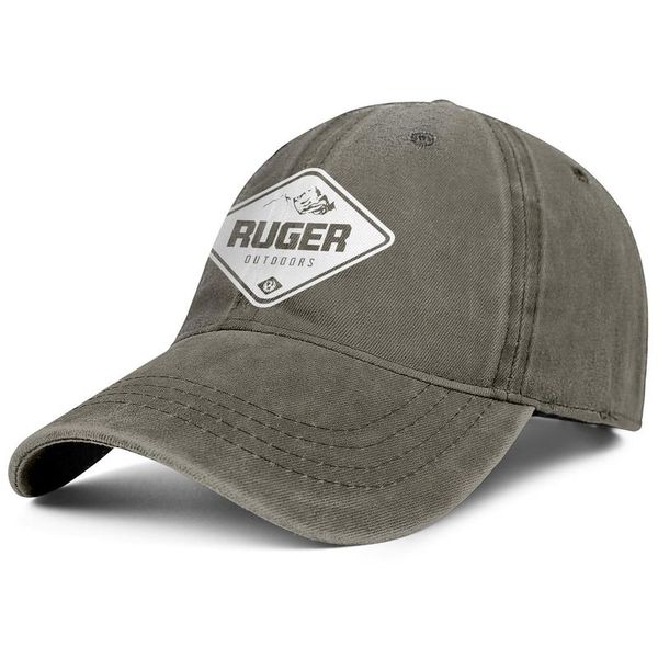 

stylish ruger out doors mountain denim baseball cap sports uniquel hats gowild camo white deer warning protected yellow logo blue, Blue;gray
