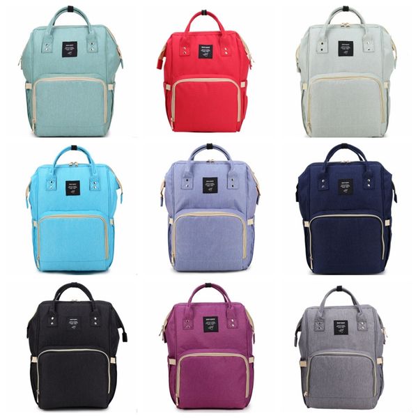 

brand mummy backpacks large capacity mummy backpack monogrammable multi-function diaper bag outdoor diaper nappy handbag 14 designs yw3456q
