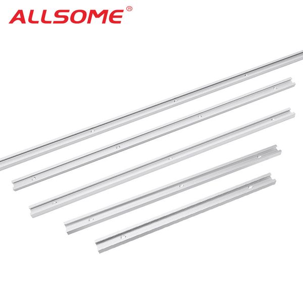 

allsome aluminium alloy t-tracks slot miter track and miter bar slider table saw gauge rod woodworking tools