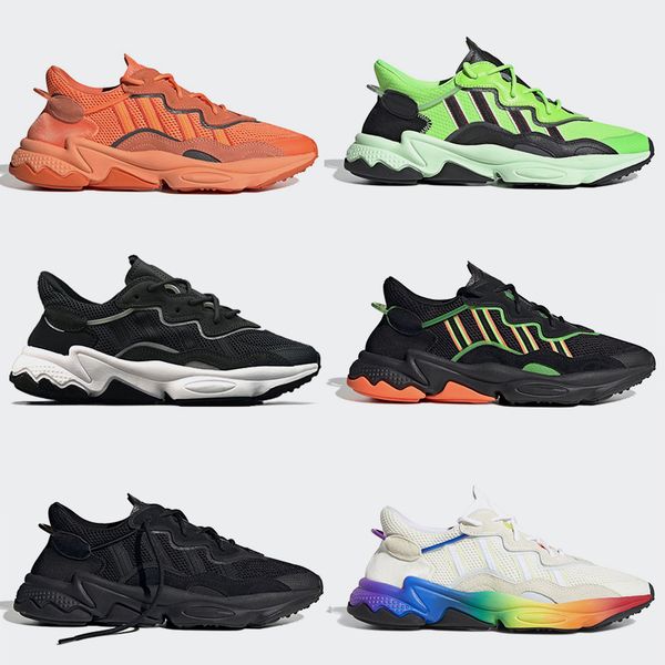 

wholesale xeno ozweego womens mens casual 3m reflective running shoes pride pusha tx triple black white king push clear brown sneakers