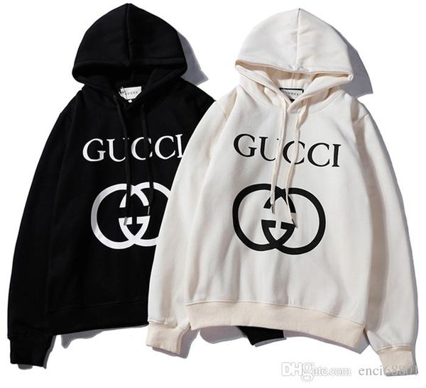 

2019 sweatshirt hoodies men women jacket coat long sleeve with logo autumn sports zipper windcheater designer clothes plus hoodie, Black