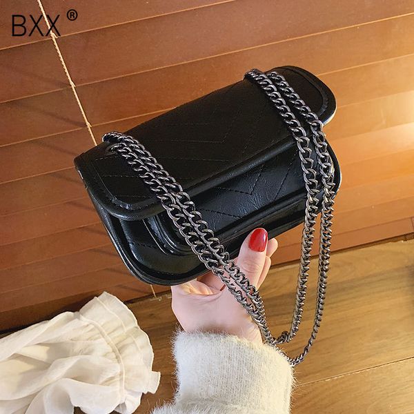 

bxx] маленькая искусственная кожа crossbody сумки для женщин 2020 весна цепи плеча курьерские сумки женские дорожные сумки и кошельки hk843