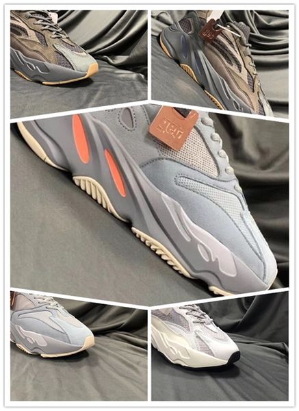 

700 V2 MGSOGR CWHITE GEODE Mauve Wave Runner 2019 700 Static Inertia Running shoes Top quality Sneakers With box Free Shipping Wholesale