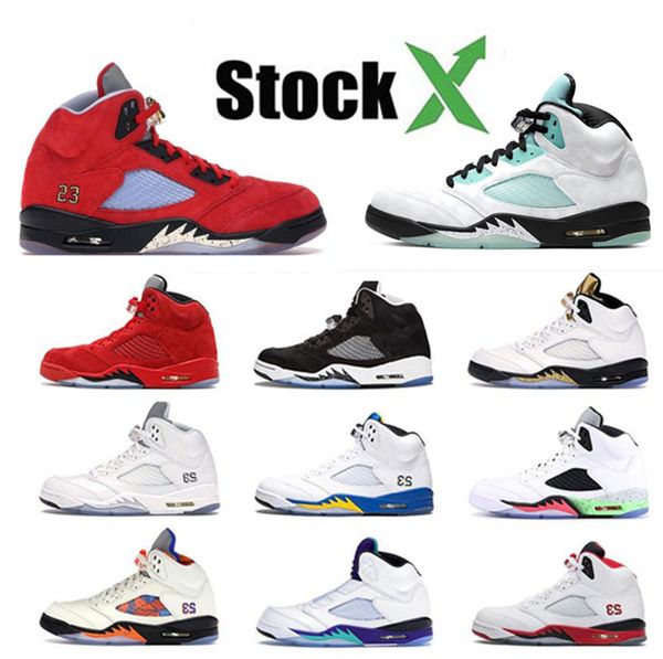 

new 5 5s wings international flight mens basketball shoes red blue suede white black grape men sport sneakers 40-47