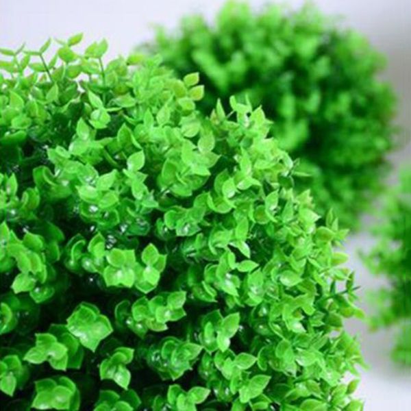 

decorations artificial home simulation ary grass ball hanging leaves office