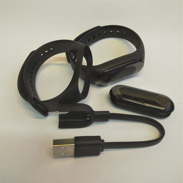 

M3 Смарт-Браслет Smart 3 Фитнес-Трекер Смарт-Часы с Истинным ЧСС Водонепроницаемый Бр