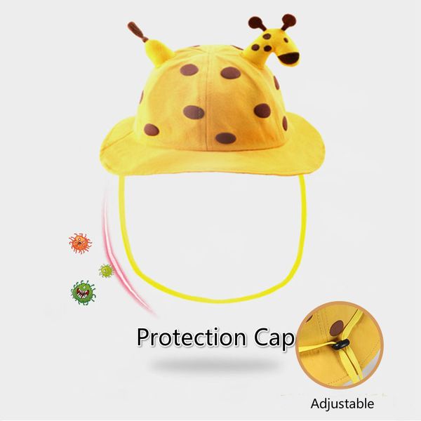

2020 new fashion children dust protection bucket hat female outdoor travel uv protect fisherman hats and sun caps