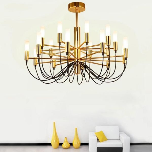 

brief design modern chandeliers led lights for living room dining room chandelier gold lighting g9 led ac90-260v
