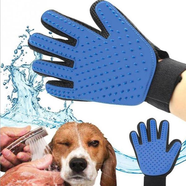 

силиконовый домашних собак deshedding кисть перчатка мягкий эффективный уход за домашними животными собака кошка зоотоваров перчатки ванна о