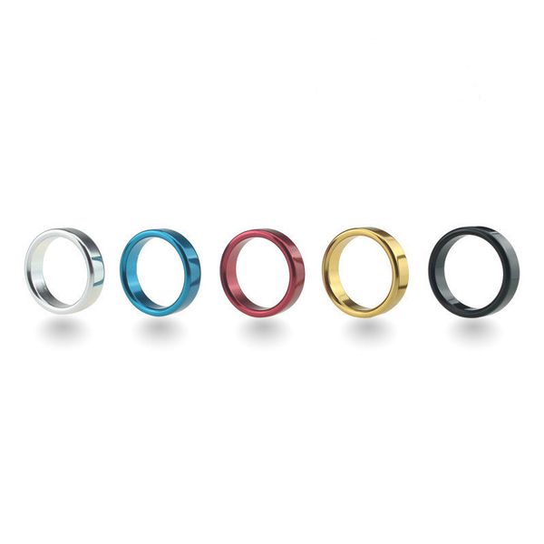 

rings 40mm/45mm/50mm metal penis erections cockring toys male delay-time cock ring products for men 5 colors